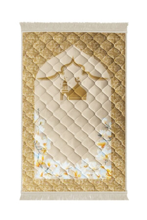 Beige_Gumbad_Moon_And_Flower_-_Lite.jpg Lite series Prayer mat Beige_Gumbad_Moon_And_Flower_-_Lite