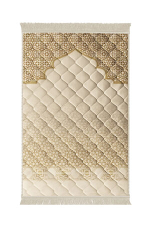 Beige_Half_Gumbad_-_Lite.jpg Lite series Prayer mat Beige_Half_Gumbad_-_Lite