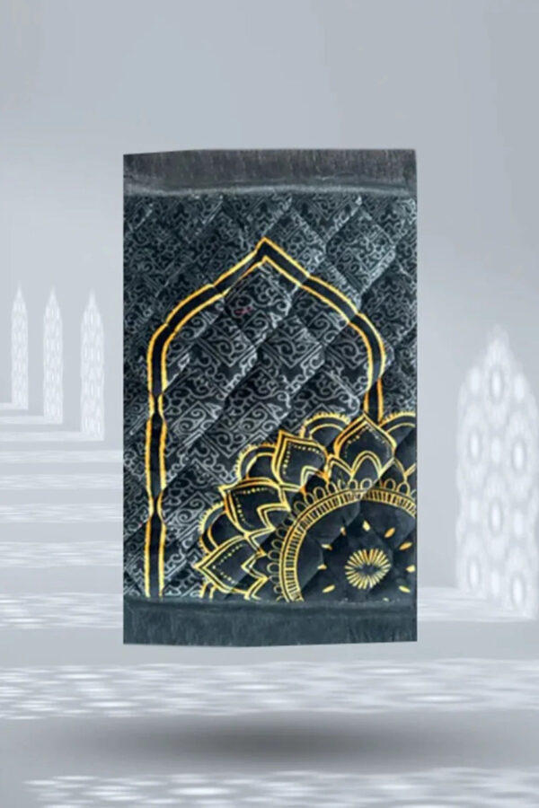 Kids series  Prayer Mat Black_1_Flower_-_Kids
