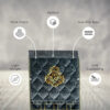 Kids series  Prayer Mat Black_Ghilaf_e_Kaaba_-_Kids