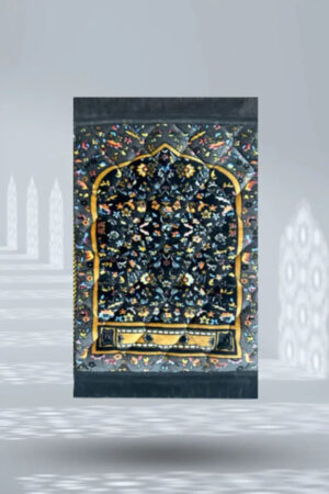 Black_Leaf_Flowers_-_Kids_1.jpg Kids series Prayer Mat Black_Leaf_Flowers_-_Kids
