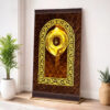 Kids series  Prayer Mat Chocolate_Brown_Hajr_e_Aswad_-_Kids