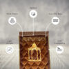 Kids series  Prayer Mat Chocolate_Brown_Maqam_e_Ibrahim_-_Kids