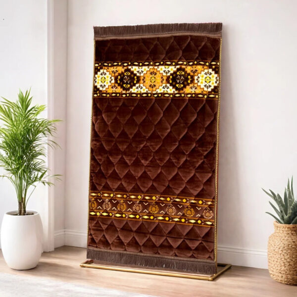 Kids series  Prayer Mat Chocolate_Brown_Rhombus_Shape_-_Kids