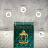 Kids series  Prayer Mat DGreen_Maqam_e_Ibrahim_-_Kids