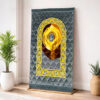 Kids series  Prayer Mat Grey_Hajr_e_Aswad_-_Kids