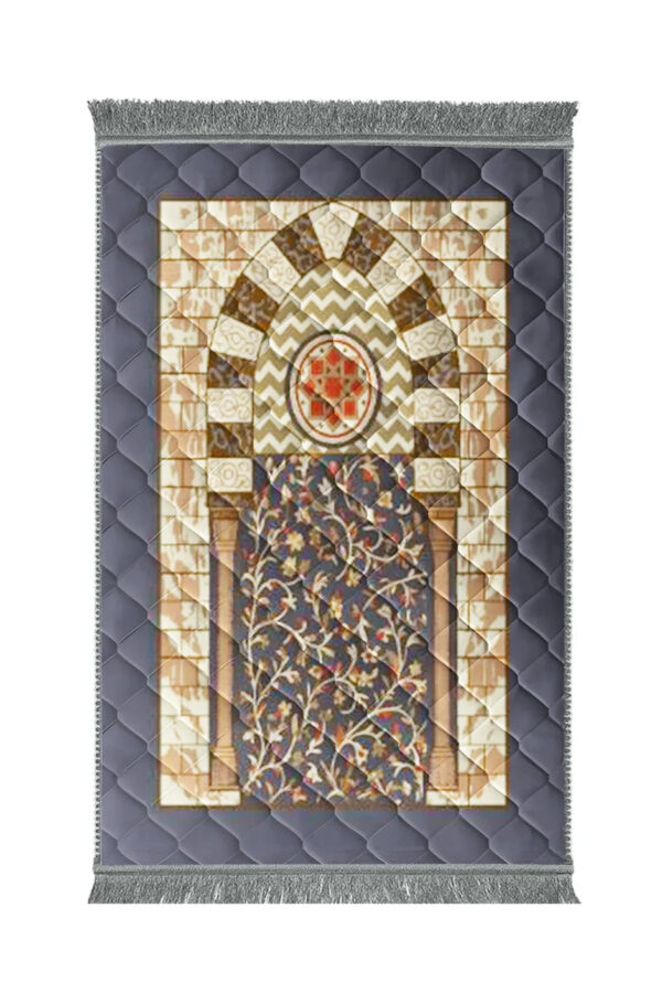 Lite series  Prayer Mat Grey_Pillar_Flower_-_Lite
