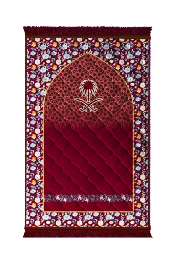 Mahroon_Tree_And_Sword_-_Lite.jpg Lite series Prayer Mat Mahroon_Tree_And_Sword_-_Lite