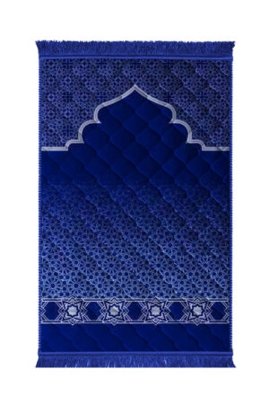 Lite series  Prayer Mat Navy_Blue_Half_Gumbad_-_Lite